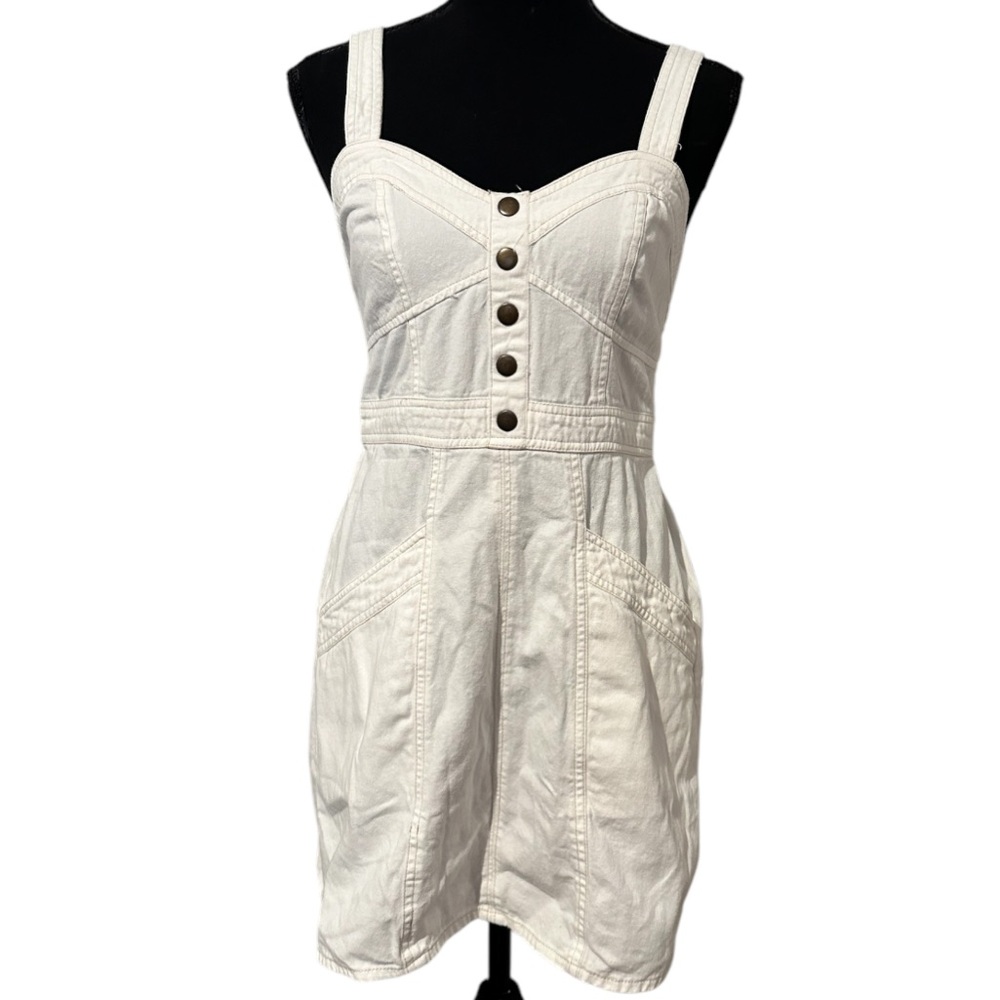 Japna White Mini Dress size small